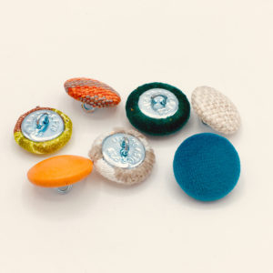 boutons capitons pour tissu matelasse