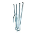 agrafe rideau 4 branches flamande